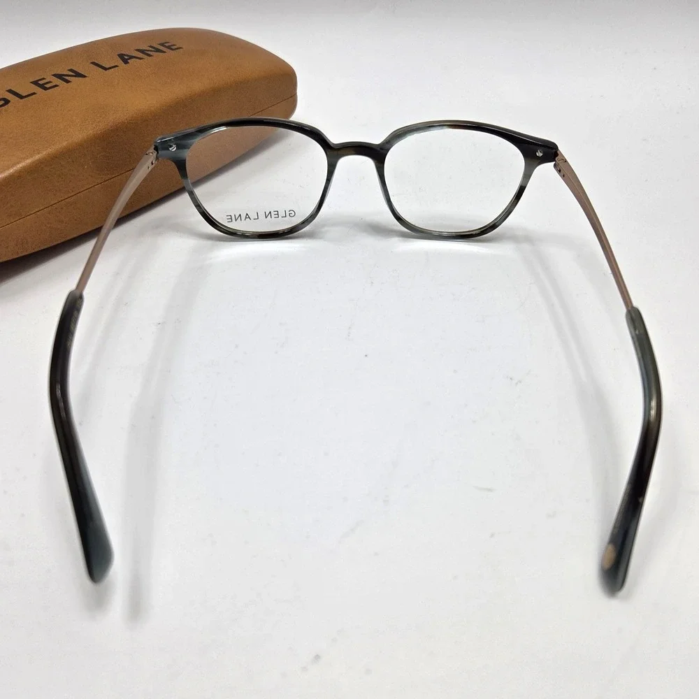 Glen Lane Eyeglasses Frames Endicott OLV Olive Size Small 48-18-135